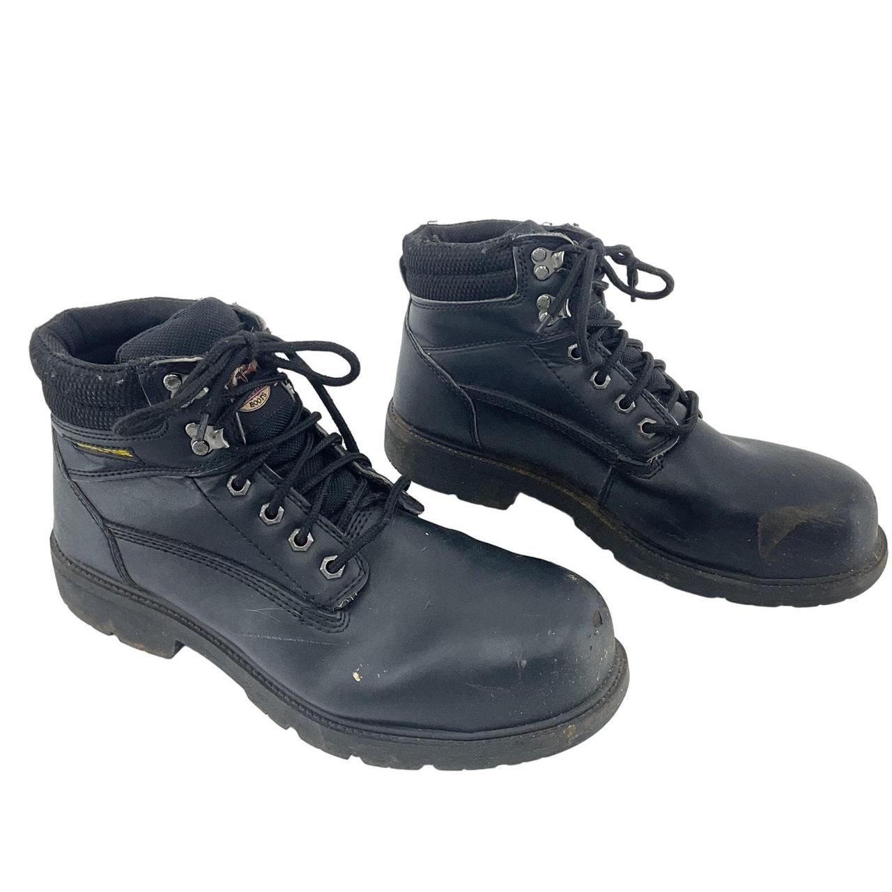 Brahma black steel toe boots on sale