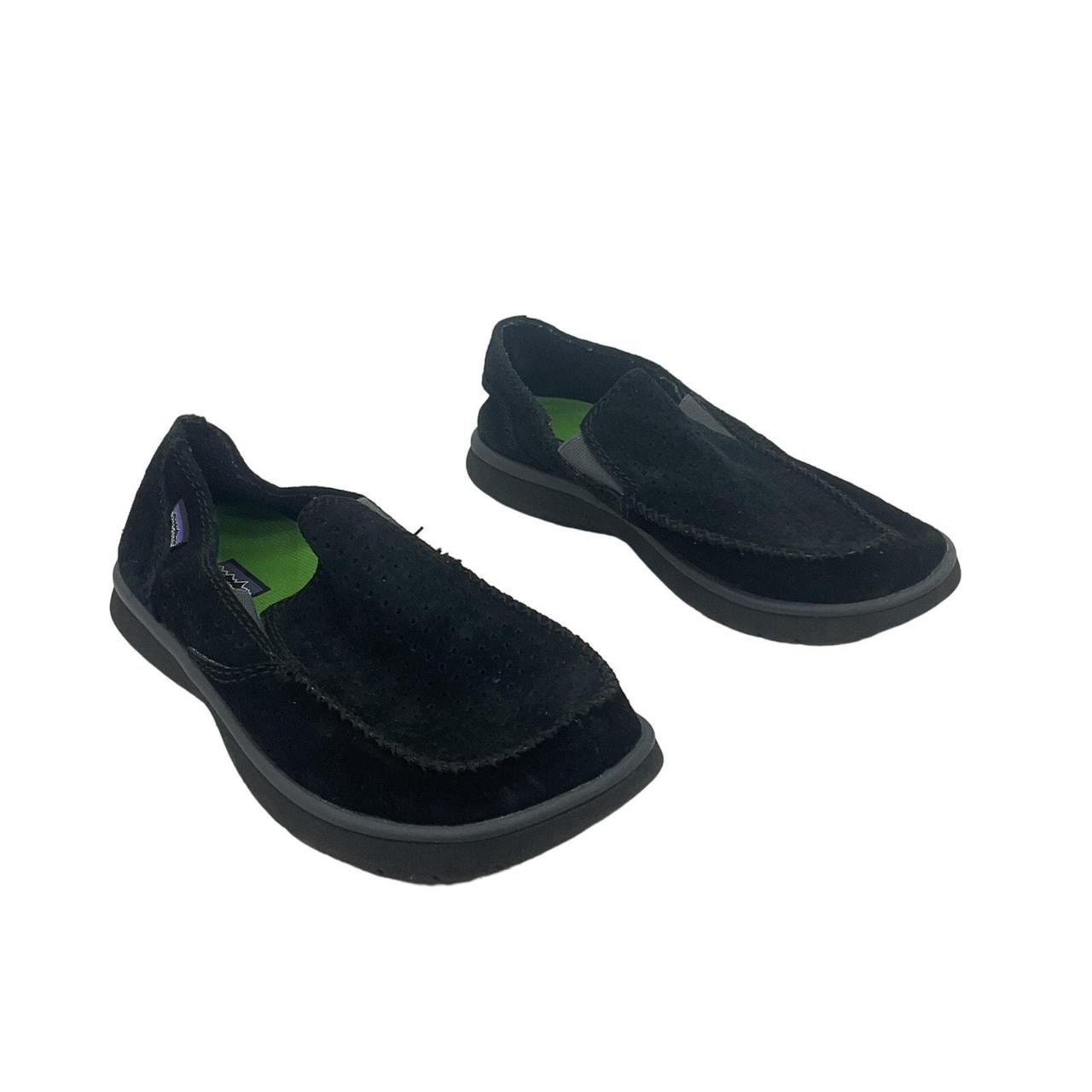 Patagonia Men s Black Leather Loafers Size 7. Depop