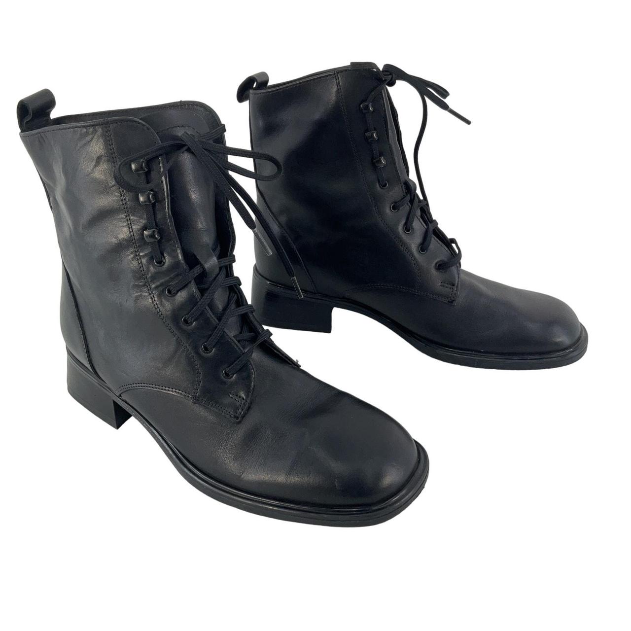 Black leather boots canada best sale