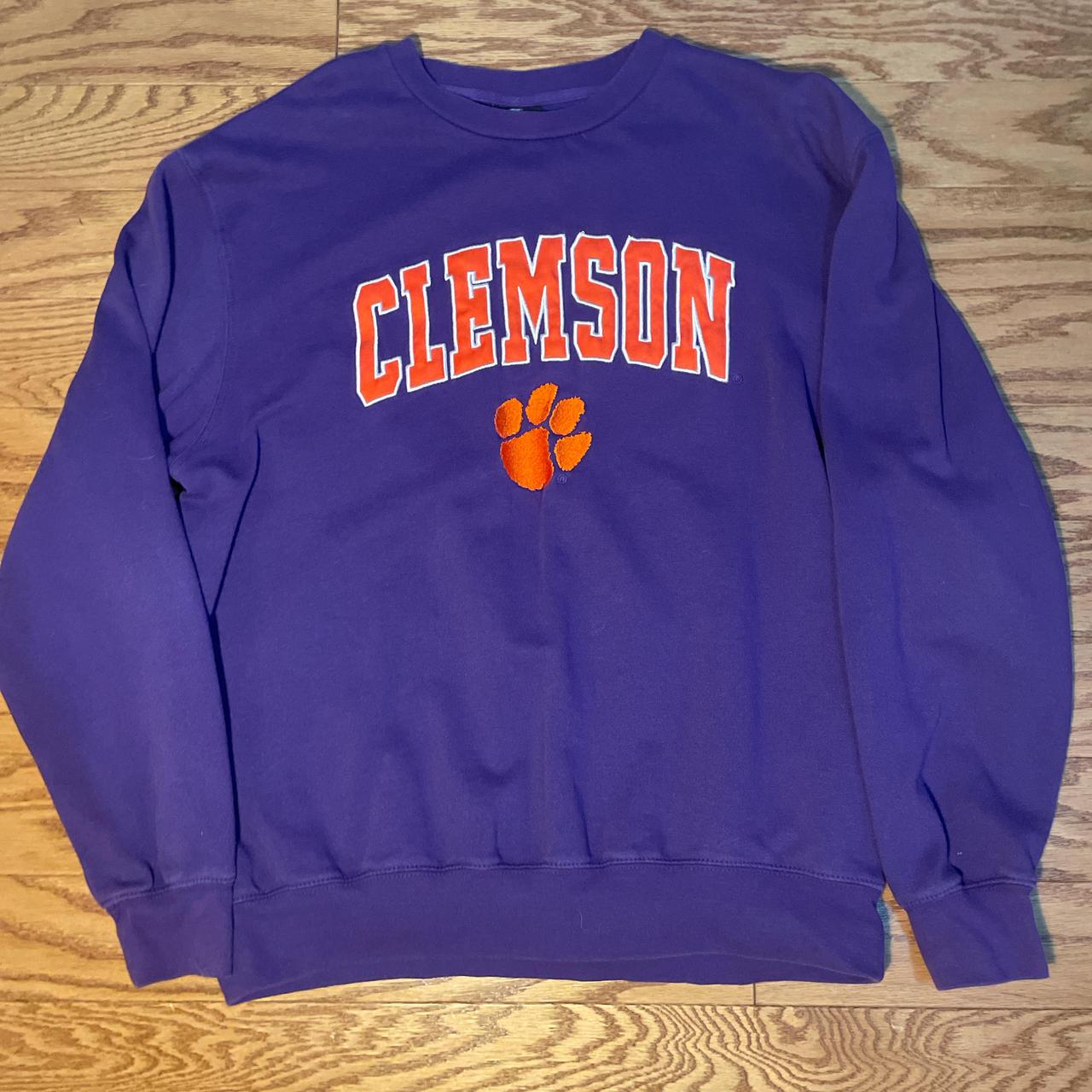 clemson nike crewneck sweatshirt