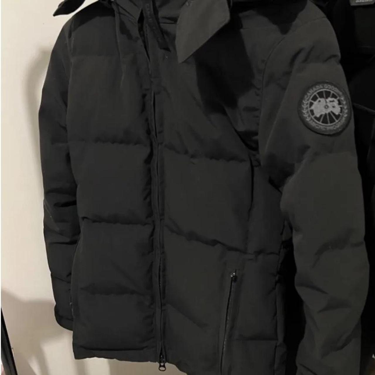 Black Badge Canada Goose Comes with Arctic Fur - Depop