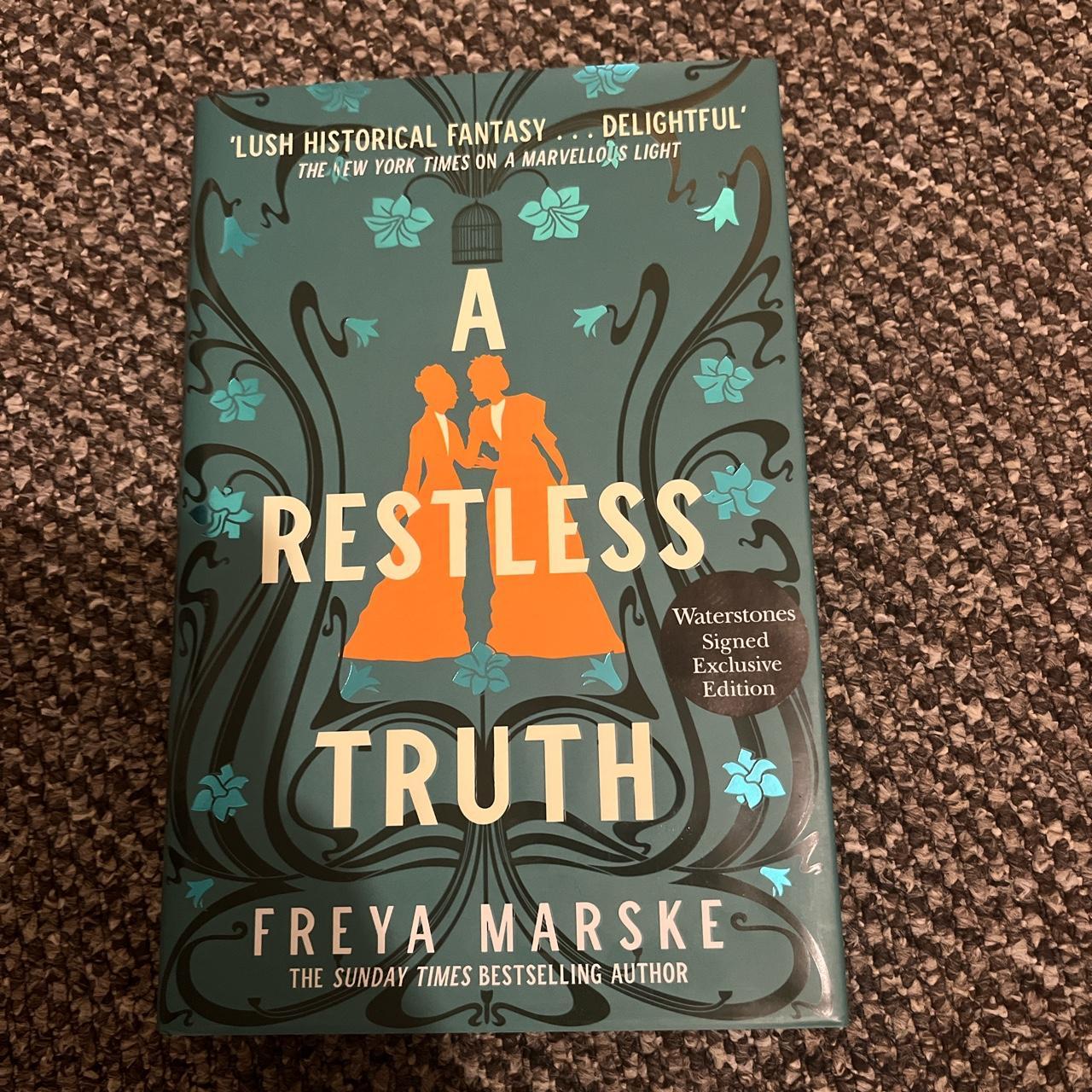 Deals Waterstones Signed and Sprayed Special Editions Marvelous Light Restless Truth