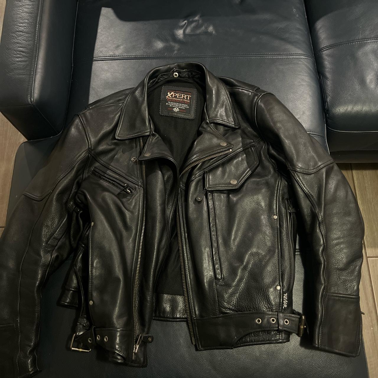 Xpert performance gear leather on sale jacket