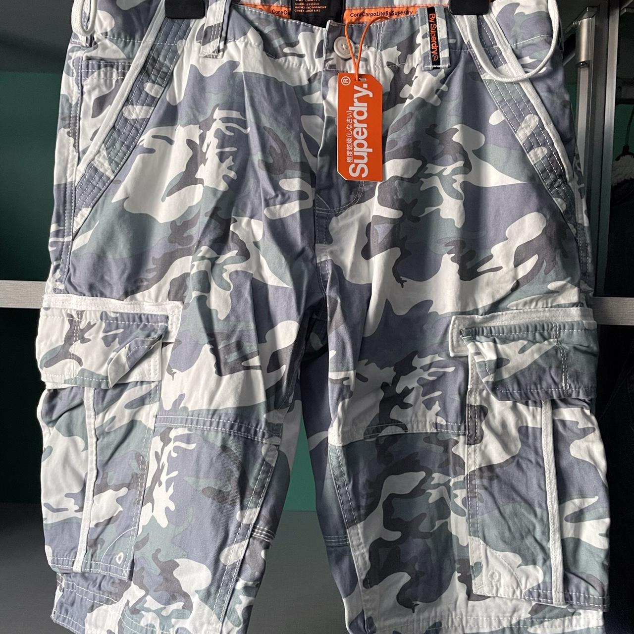 Superdry ice sales camo shorts