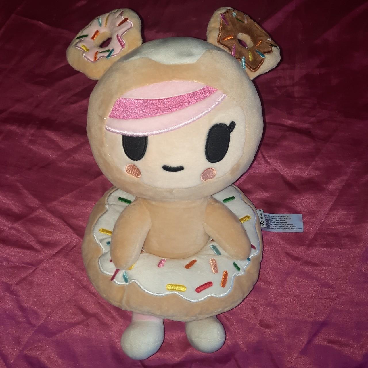 Cute tokidoki donut girl plushie about a foot long - Depop