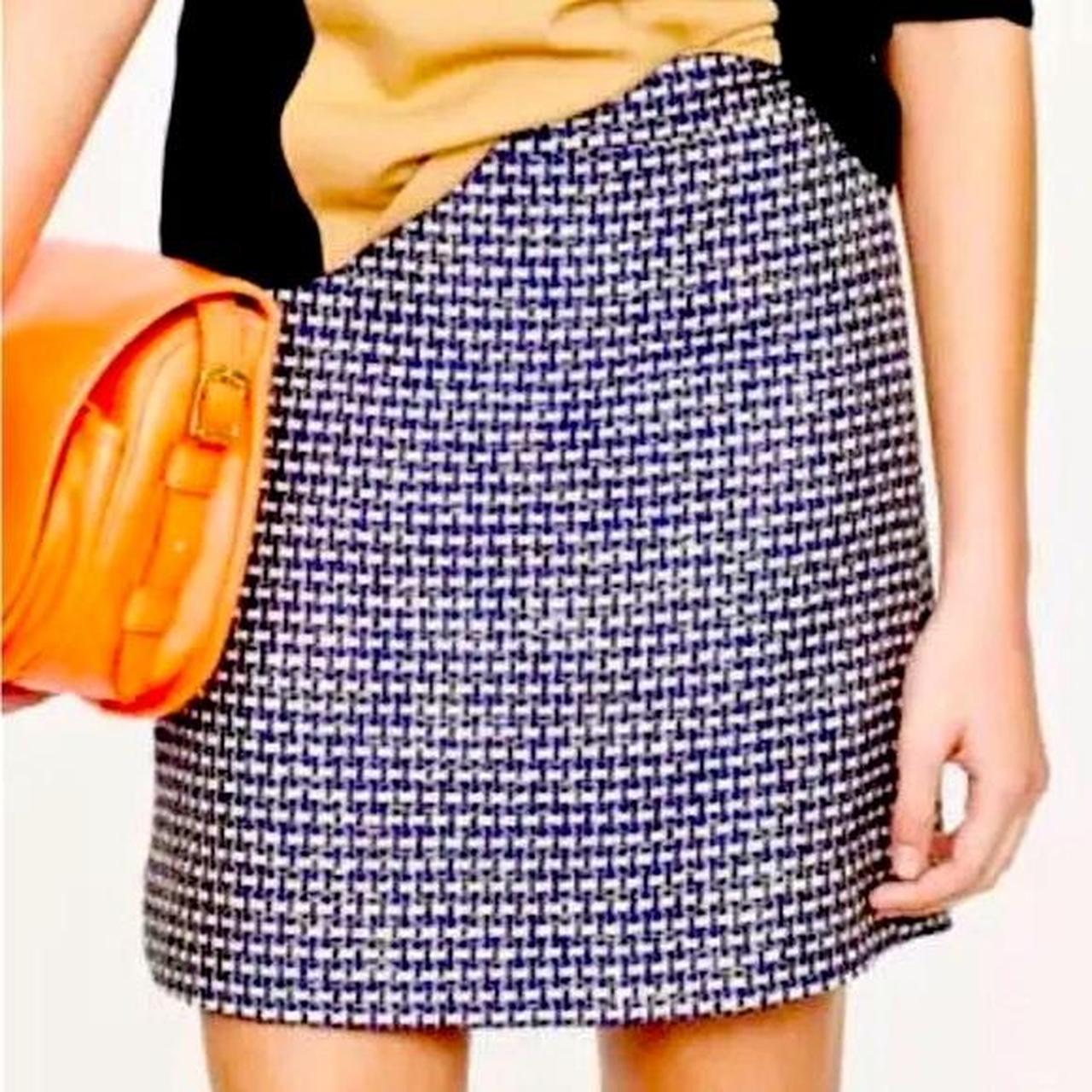 J crew tweed mini skirt hotsell