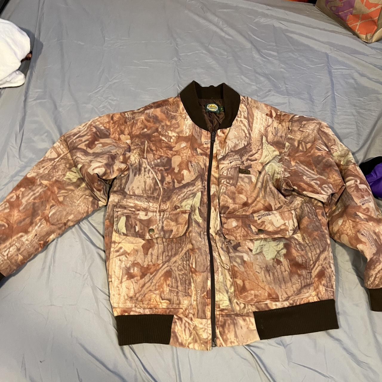 Cabela’s jacket Camo large - Depop