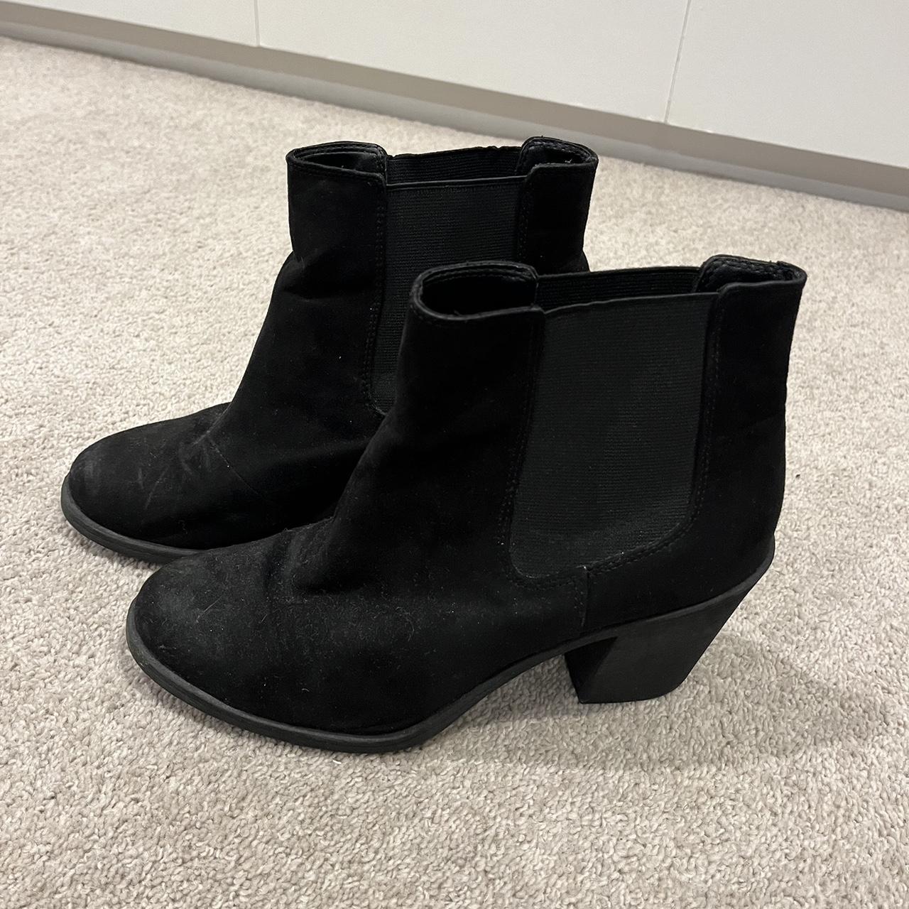 H&M suede Chelsea boots - only worn a few times... - Depop