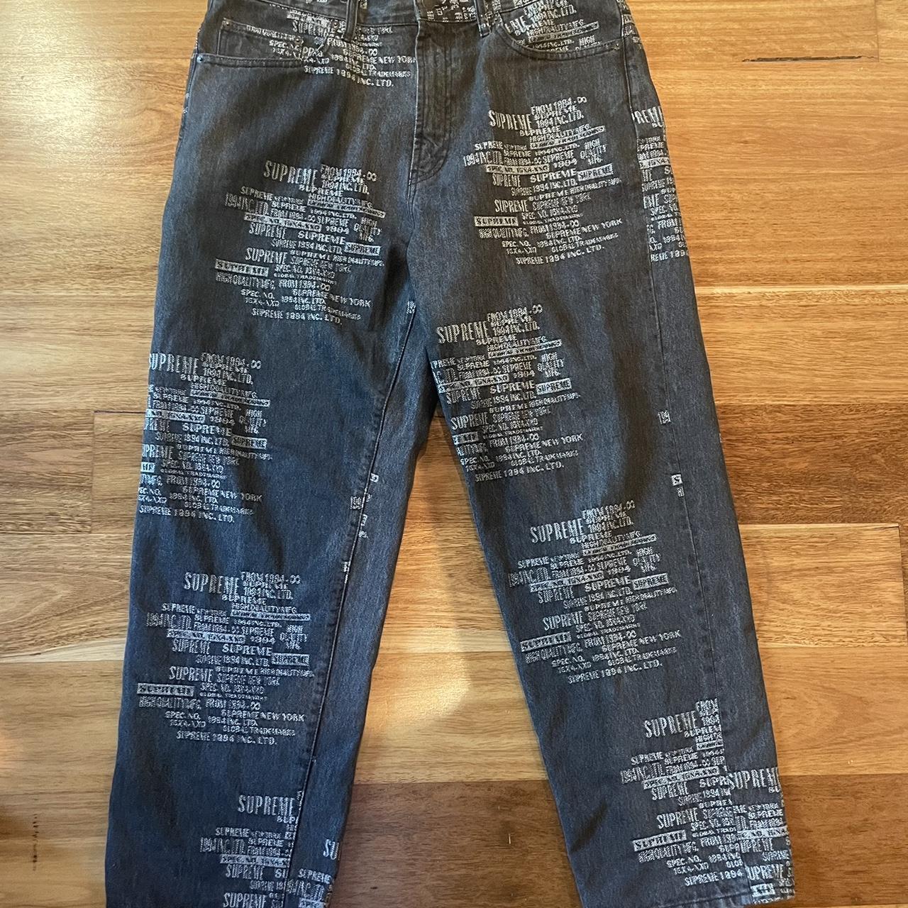 Supreme baggy pants size 32-33 - Depop
