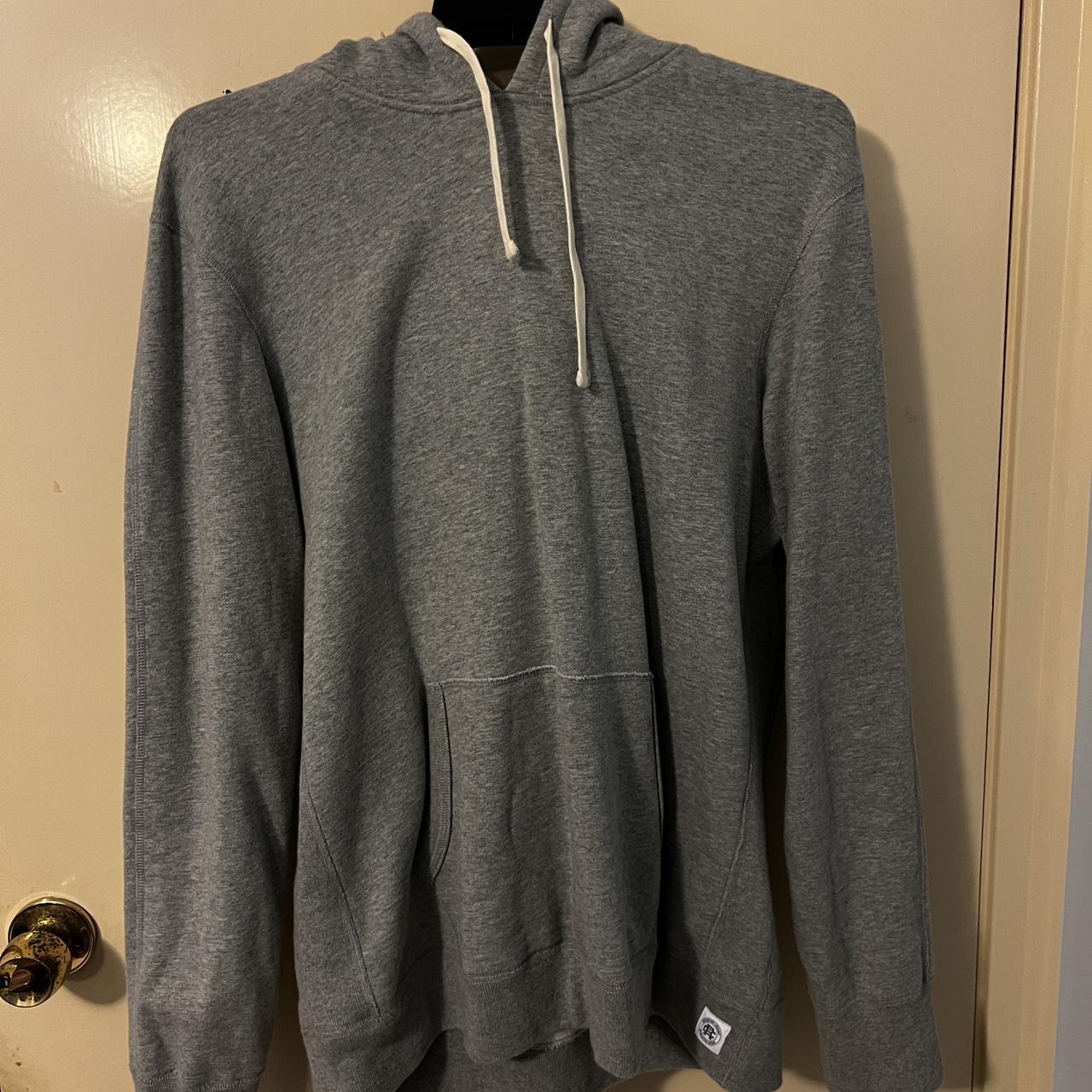 Reigning Champ grey hoodie Size L Worn a 3-5 times - Depop