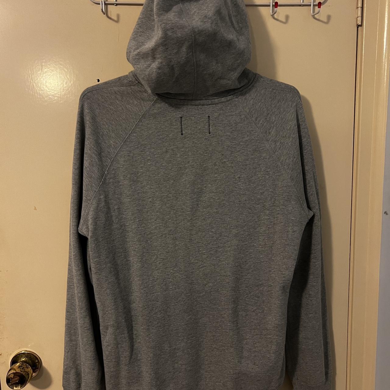 Reigning Champ grey hoodie Size L Worn a 3-5 times - Depop