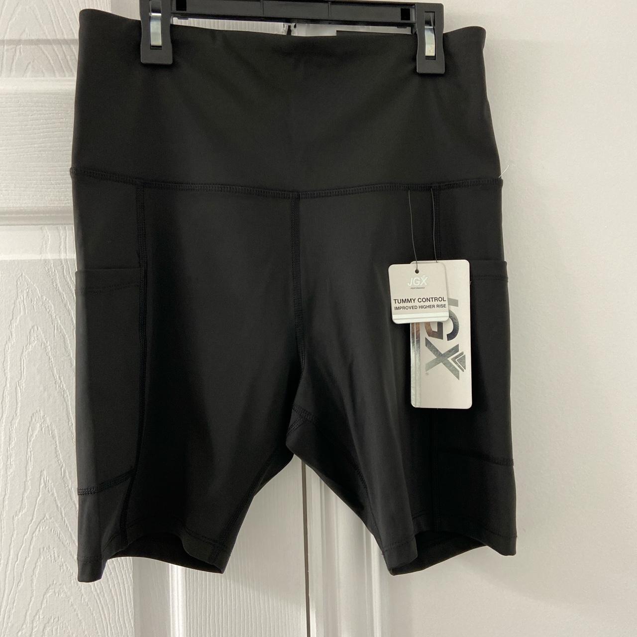 jgx high rise workout shorts w/ pockets Depop