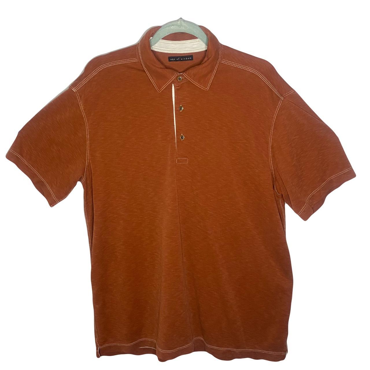 Age of Wisdom Men s Large 3 Button Polo