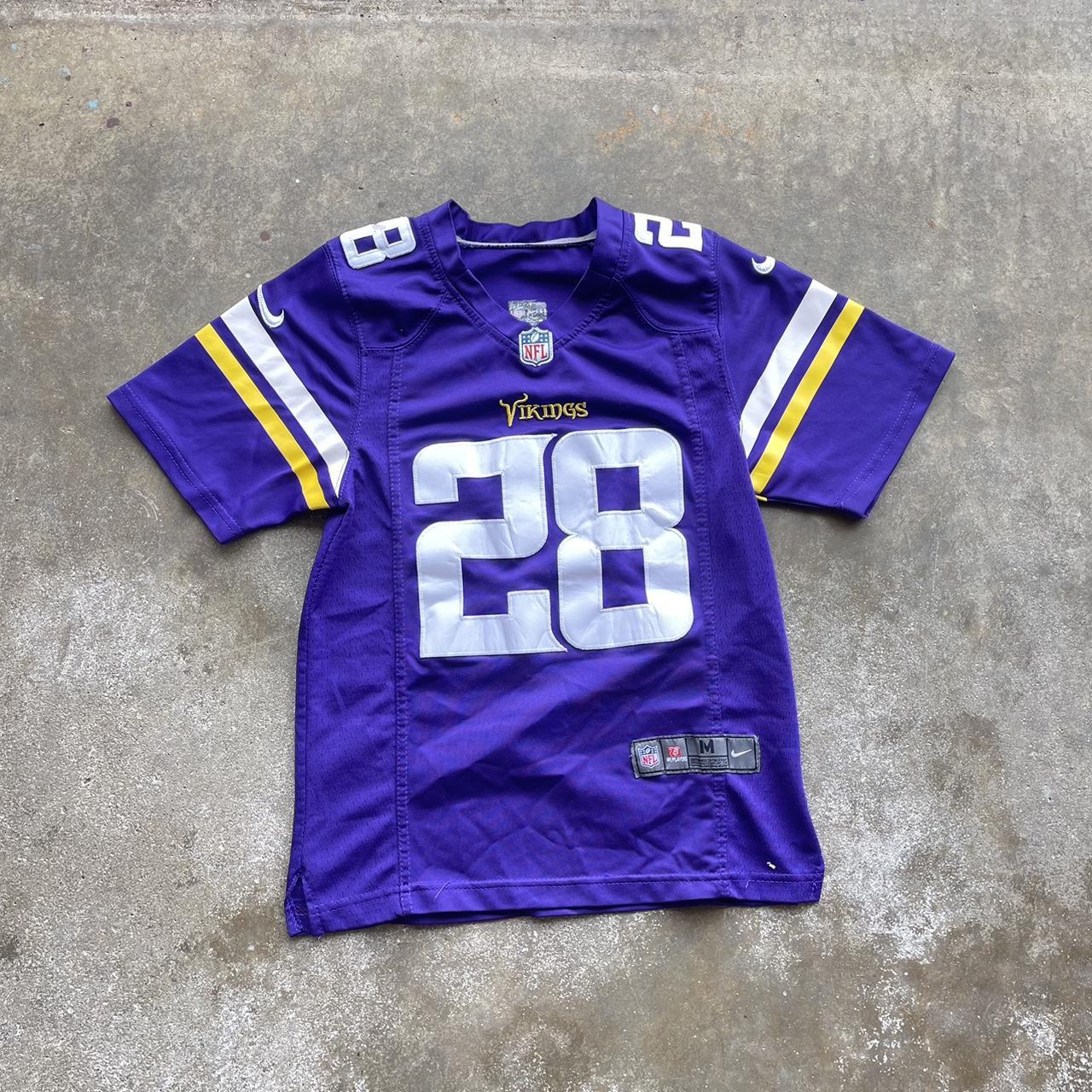 Adrian peterson youth medium jersey best sale