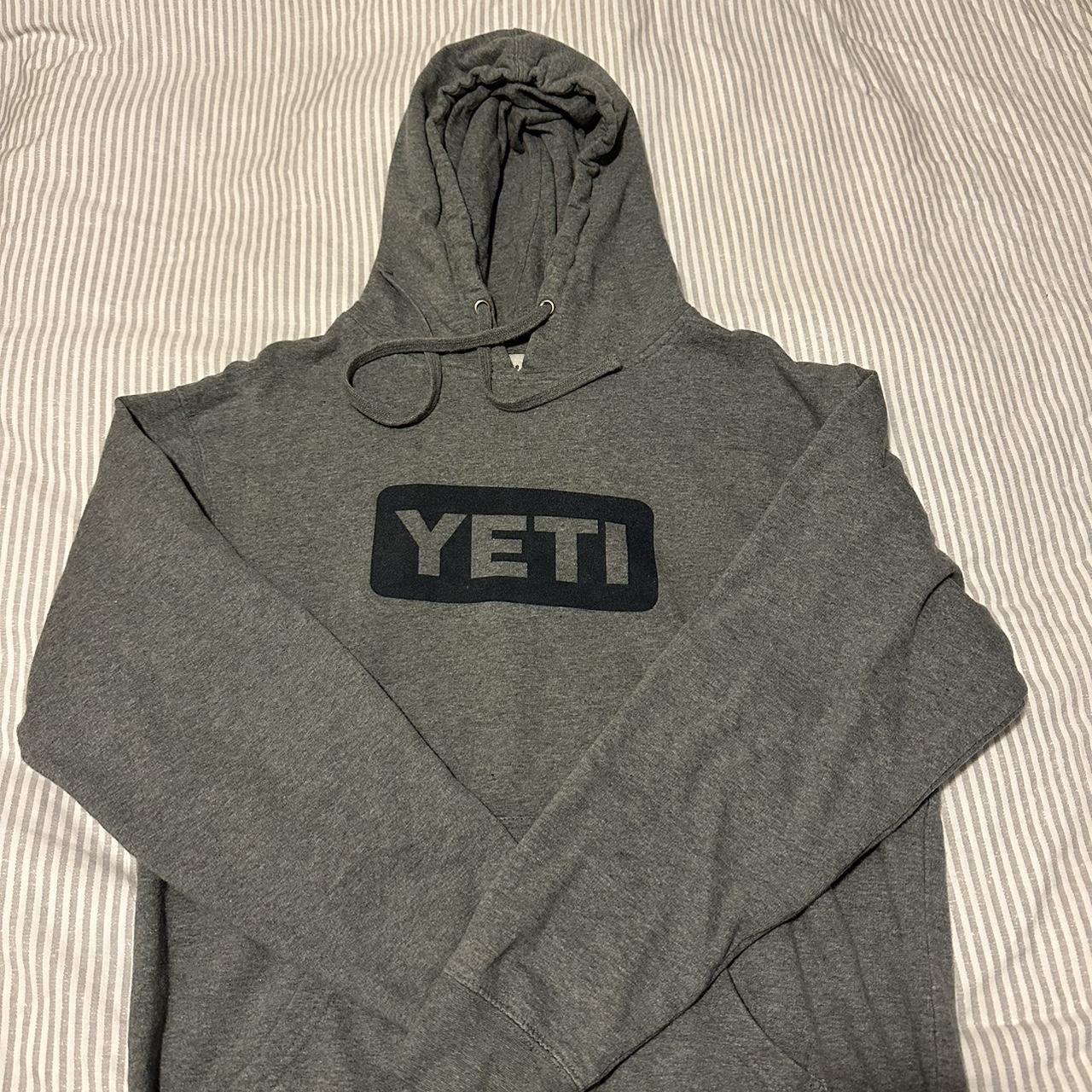 Yeti logo black insulated mug silver lining coffee - Depop