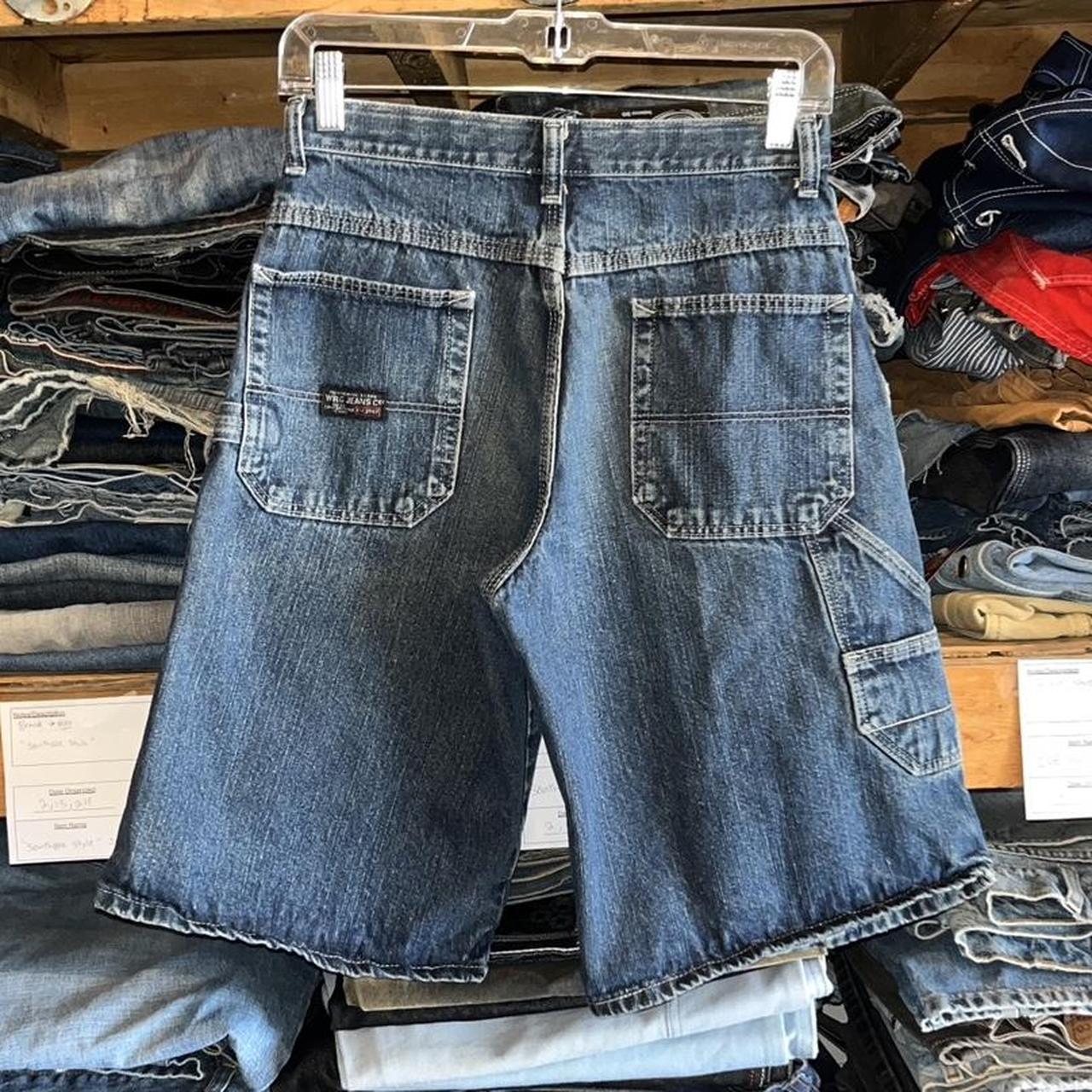 Wrangler Men's Shorts - Blue - 26" – Vintage y2k … - image 3