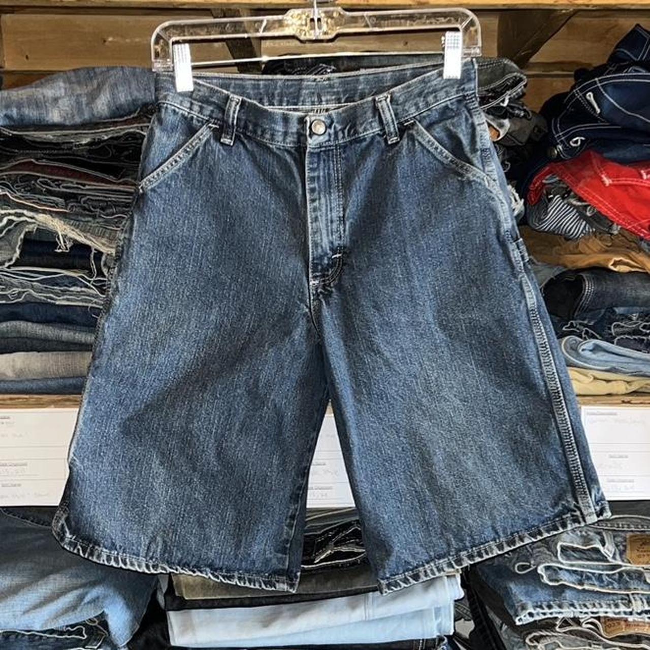 Wrangler Men's Shorts - Blue - 26" – Vintage y2k … - image 1