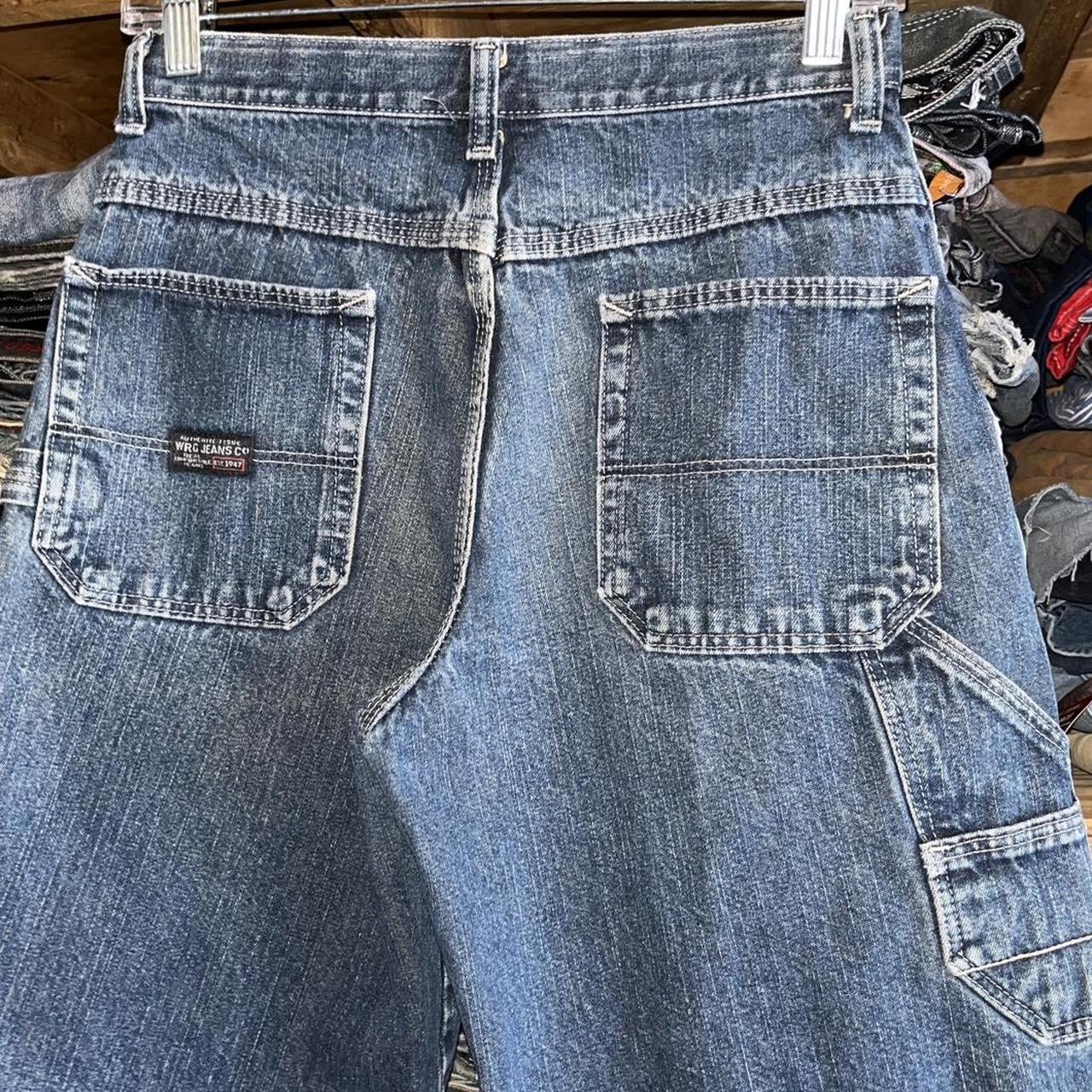 Wrangler Men's Shorts - Blue - 26" – Vintage y2k … - image 4