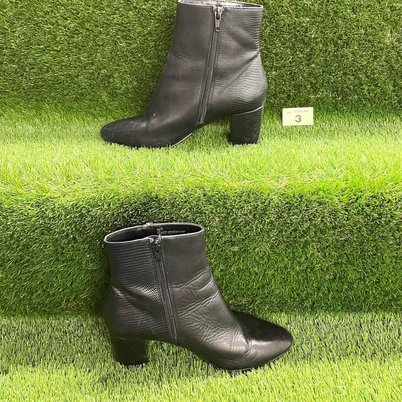 G3 Black platform heel boots Size 5 black... Depop