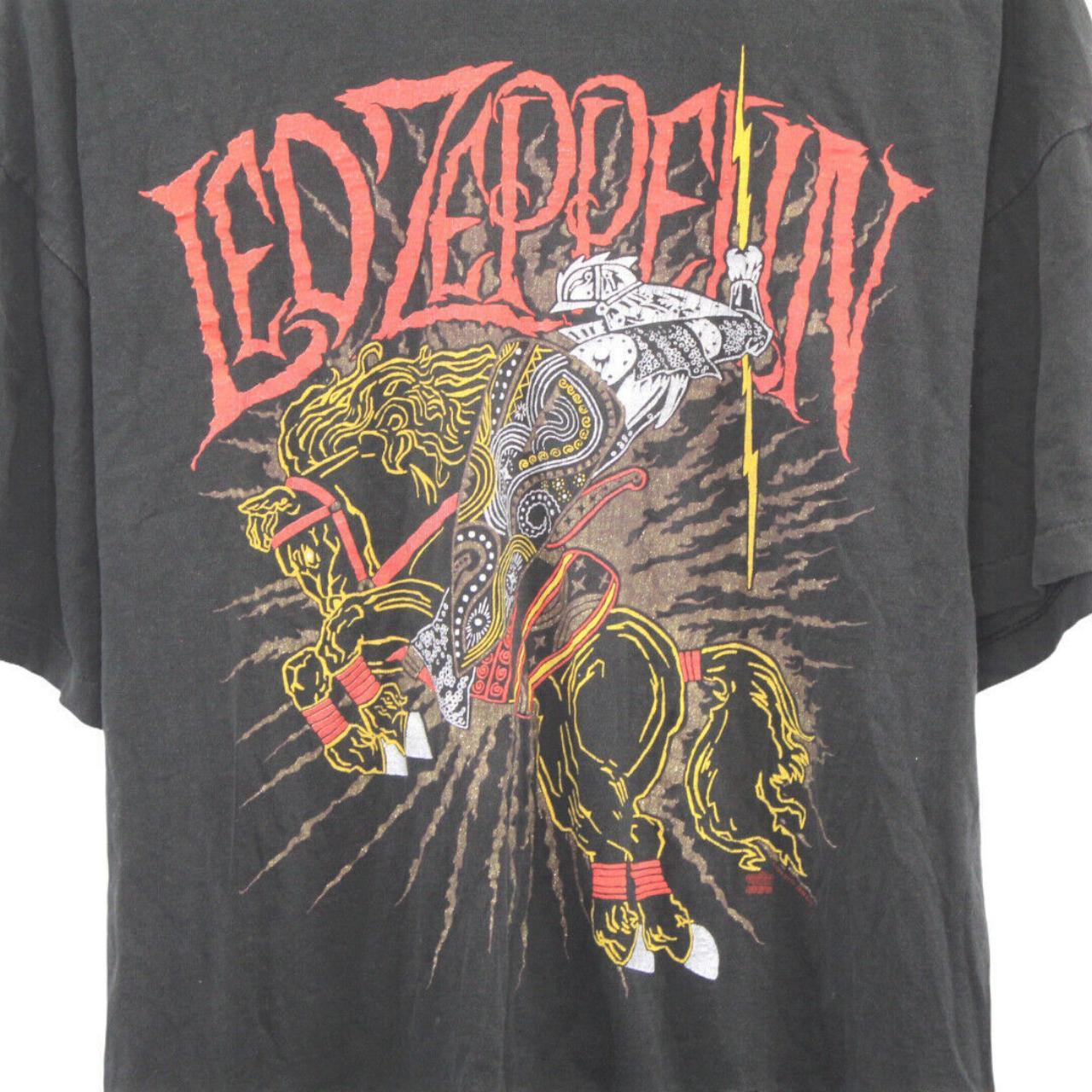 led zeppelin vintage concert t shirts