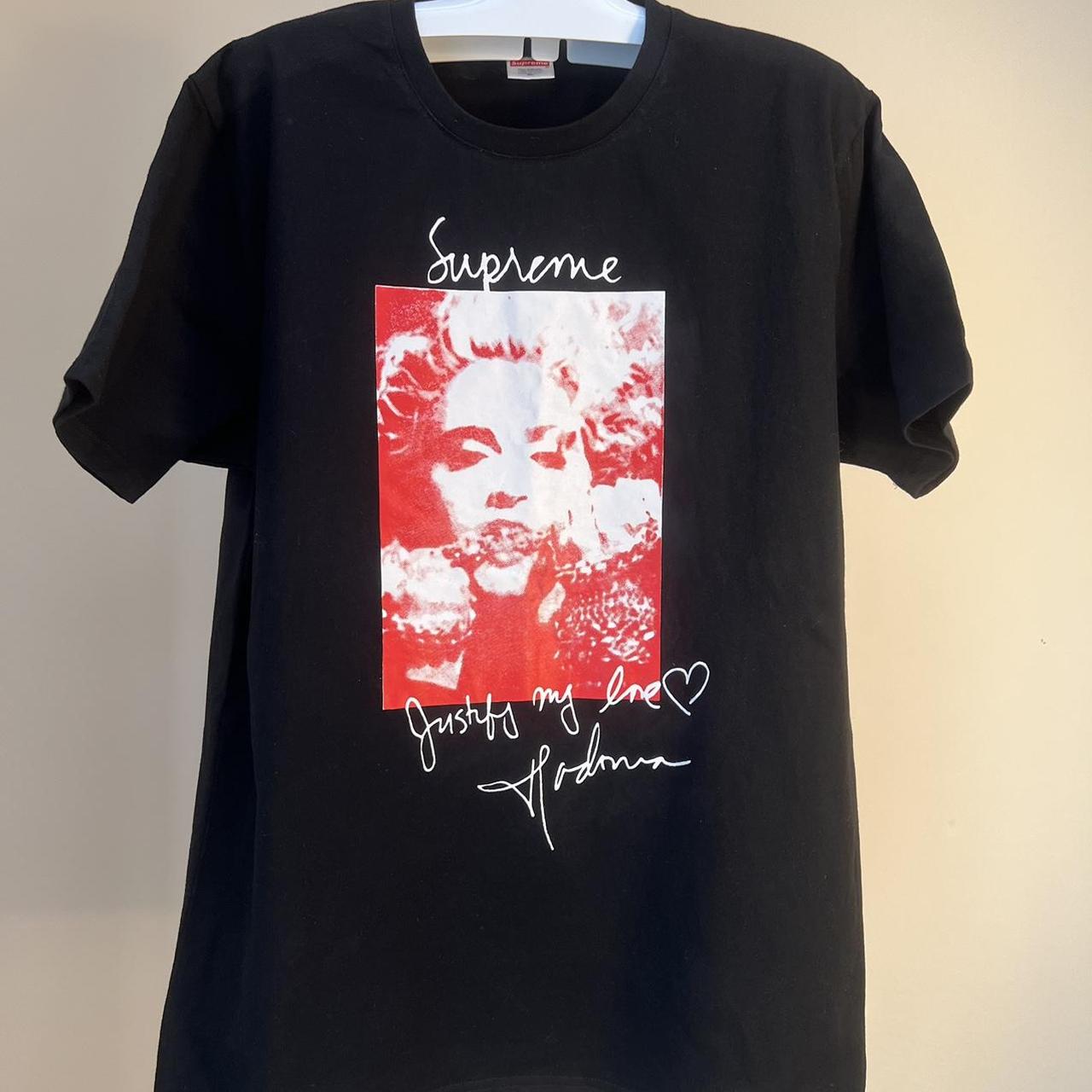 Supreme x Madonna Justify My Love t shirt New. Depop