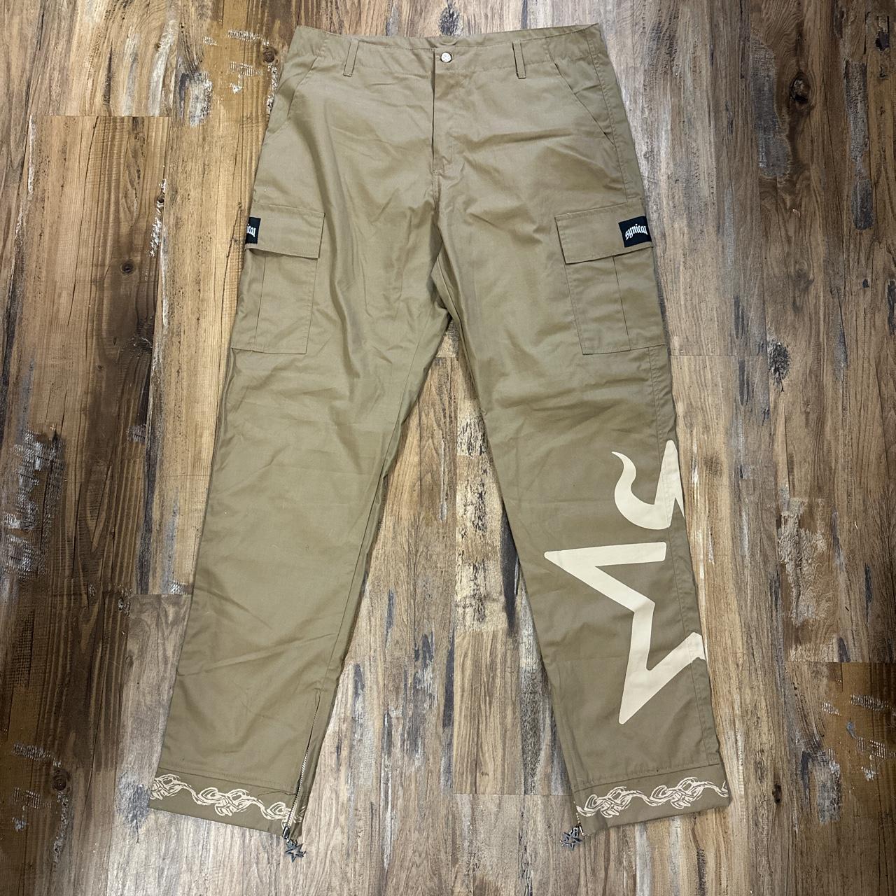 Cut off best sale khaki pants