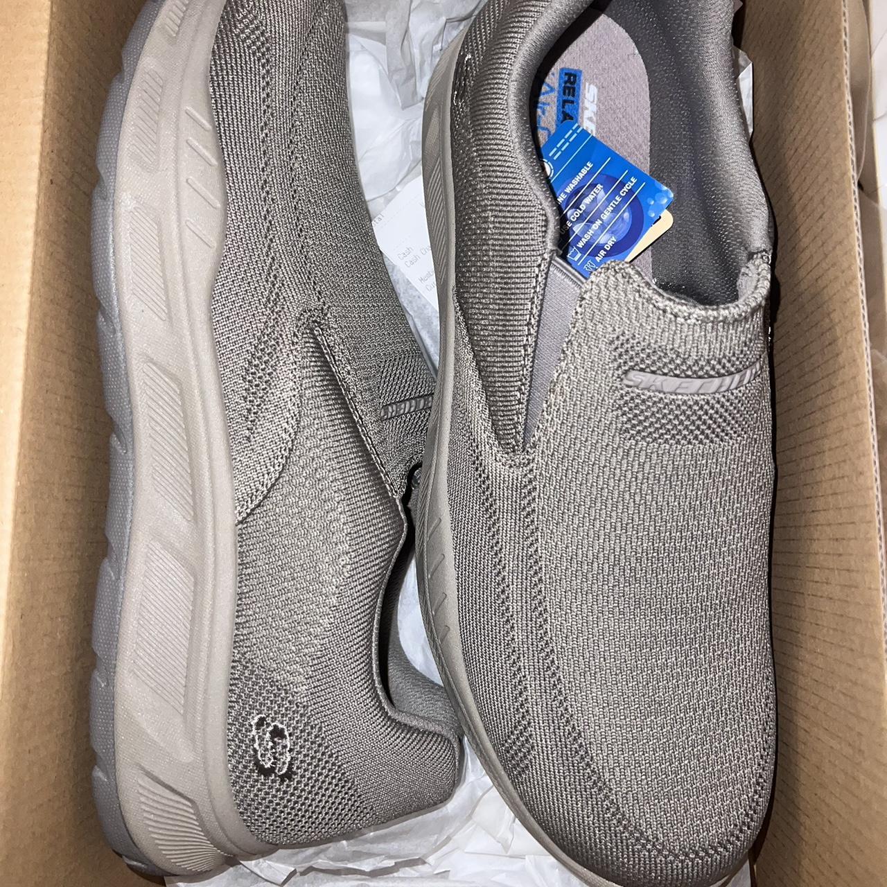 Skechers go walk on sale mens silver