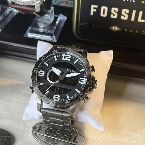 Fossil digital clearance and analog watch