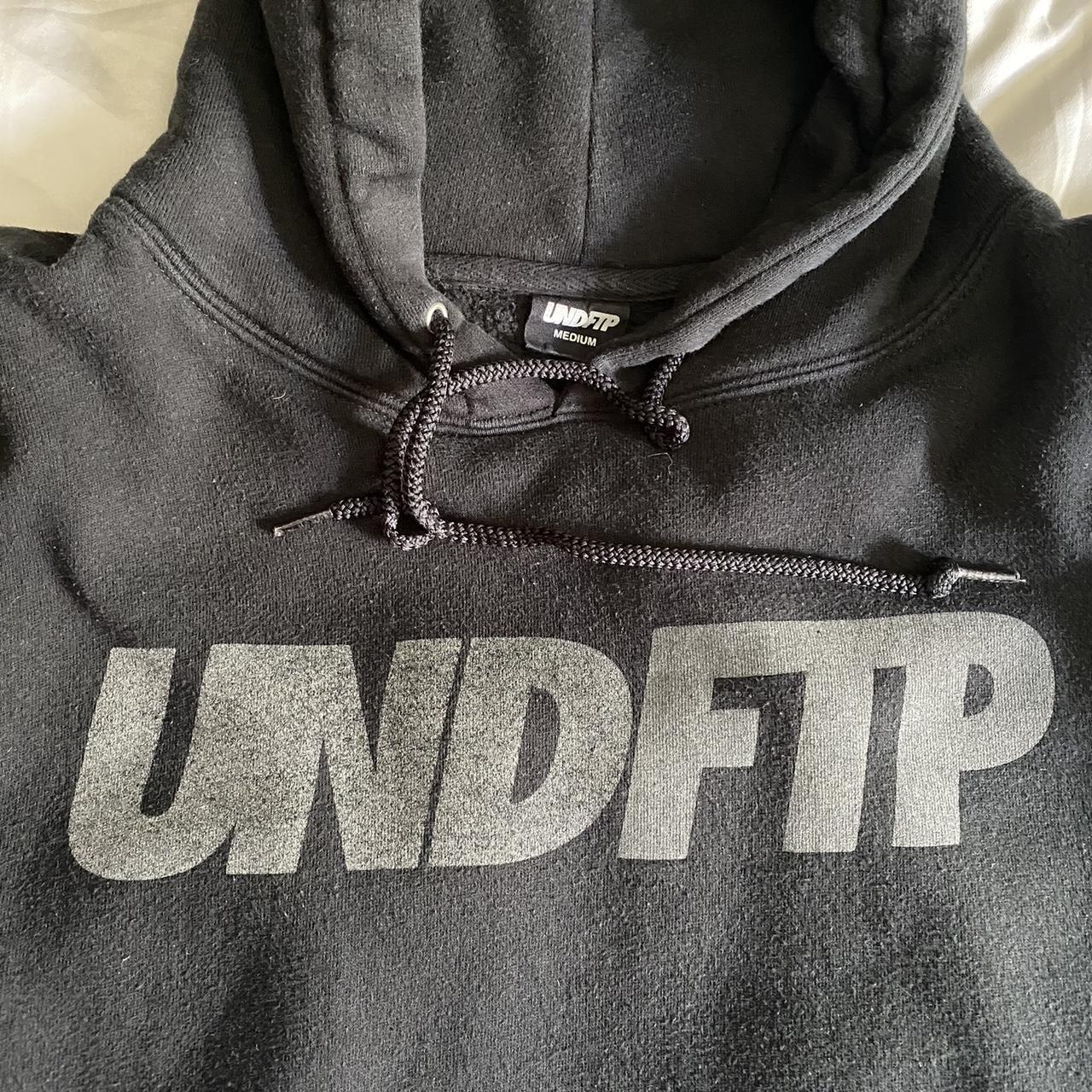 FTP x Undefeated 3M Hoodie , Used, fading from wash...