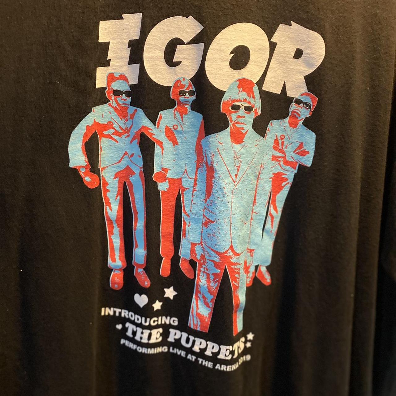 Tyler the Creator Igor Tour Merch T Shirt Golf Wang OFFICIAL MSG