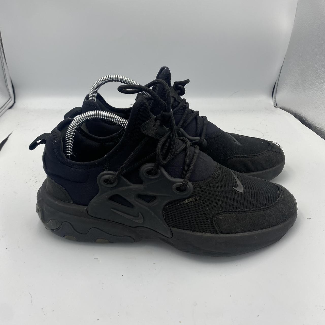 mens nike presto react triple black
