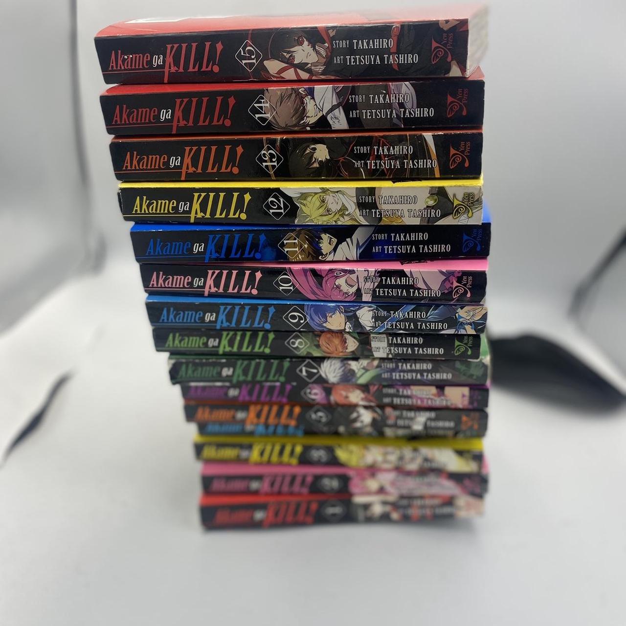 Akame Ga Kill Manga Full Set online of 15.