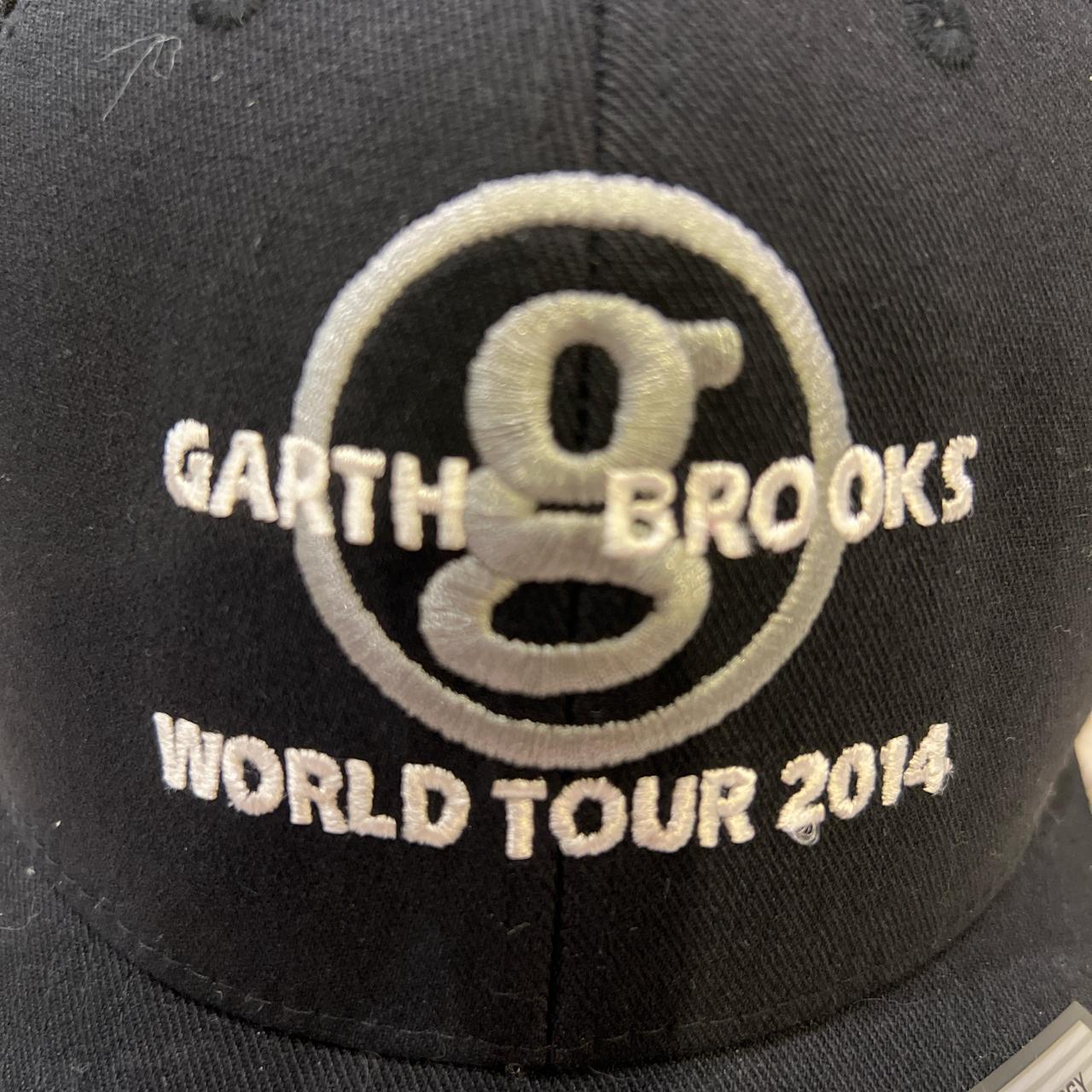 Garth Brooks world tour 2014 strap back baseball