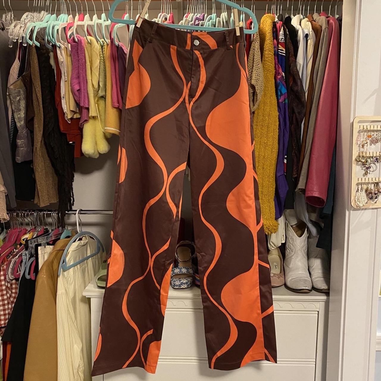 shop cider flare pants groovy70sflare Depop