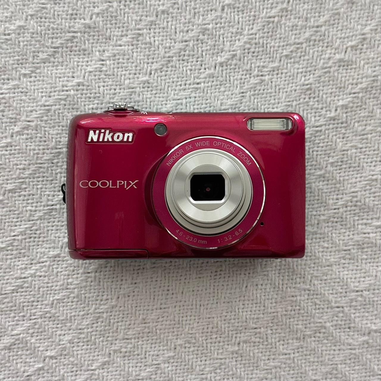 Nikon Coolpix L26 Red Digital Camera ⭐️ Tested by... Depop