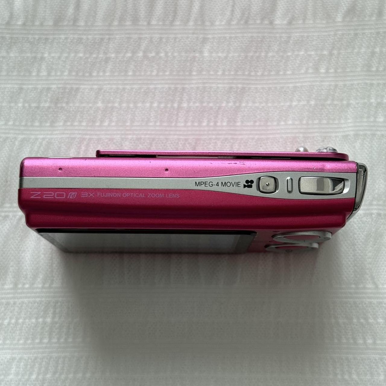 Fujifilm Finepix Z20fd Pink Digital Camera Bundle 💗... - Depop