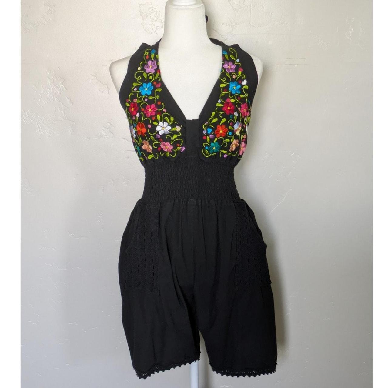 Source Unknown Women's Jumpsuit - Black/Red - S –… - image 2