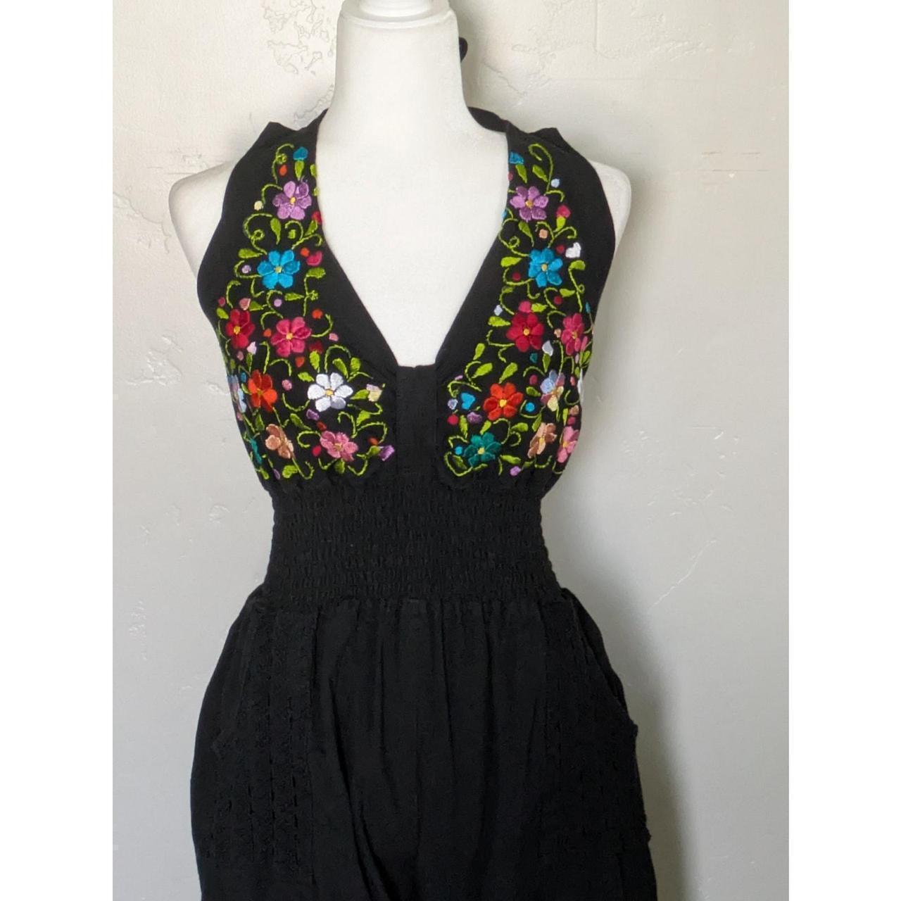 Source Unknown Women's Jumpsuit - Black/Red - S –… - image 3