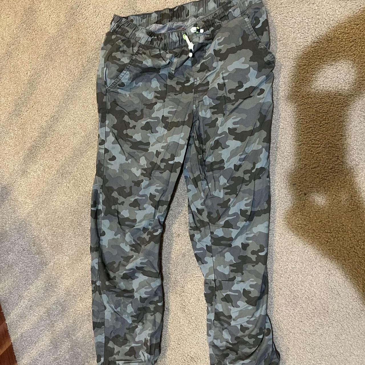 Hardly worn camo Cat and Jack sweatpants/jogger THE... - Depop