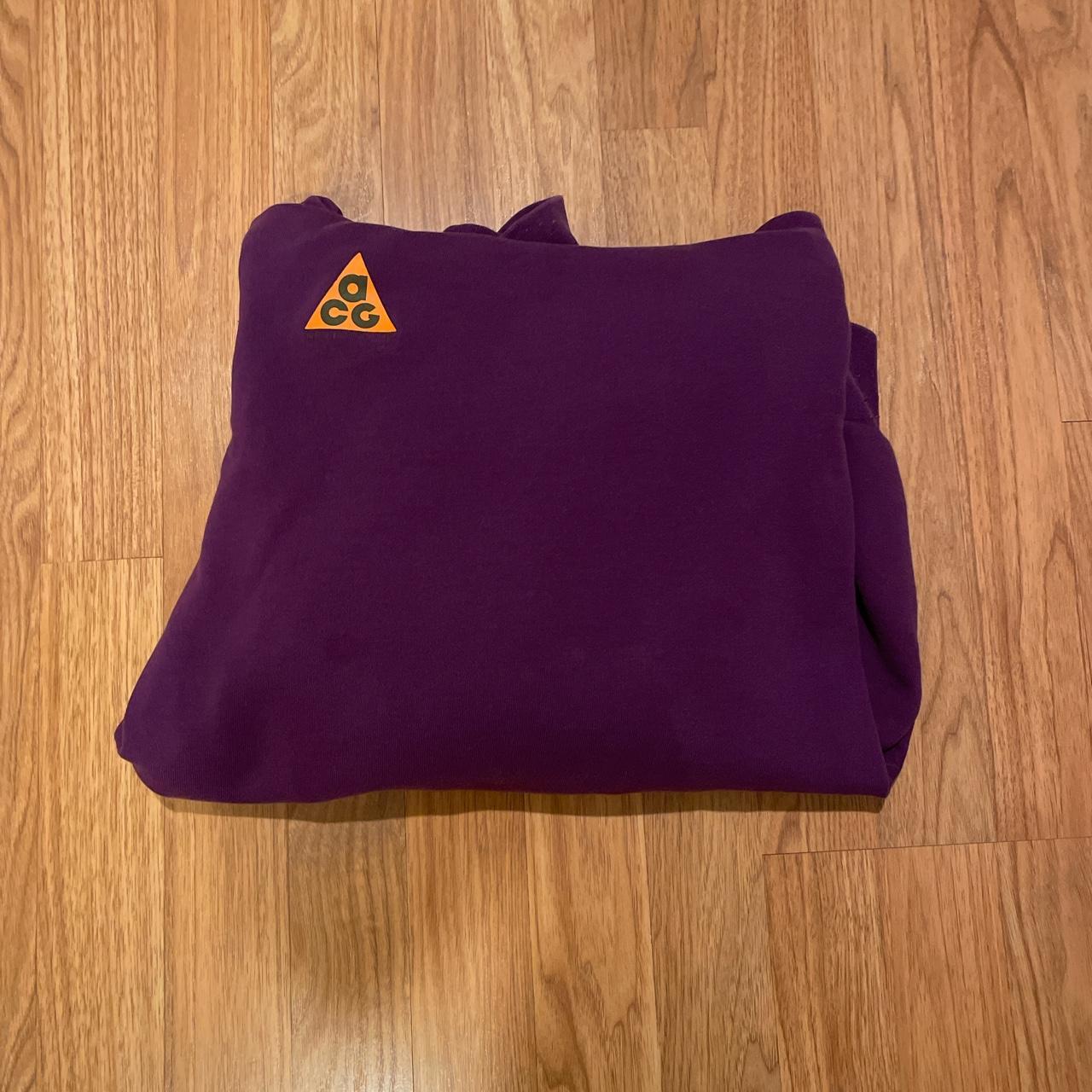 acg hoodie purple