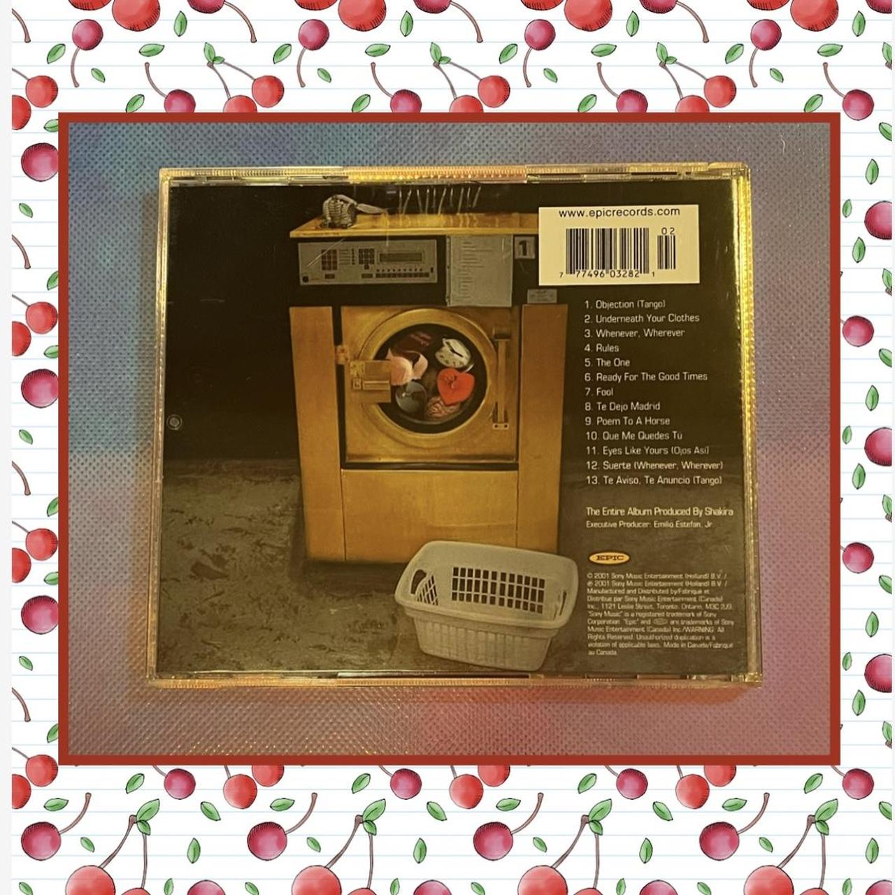 Shakira - Laundry Service on Epic Yellow Opaque Reissue, image size:1280x1280