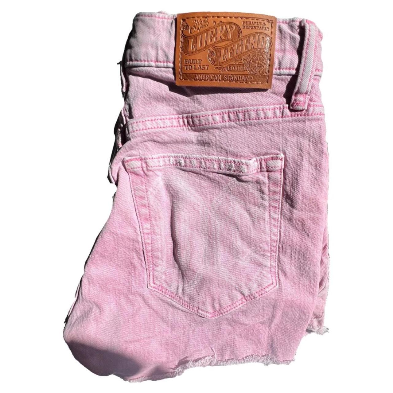 AC/DC shorts by Lucky Brand with a lightning Depop