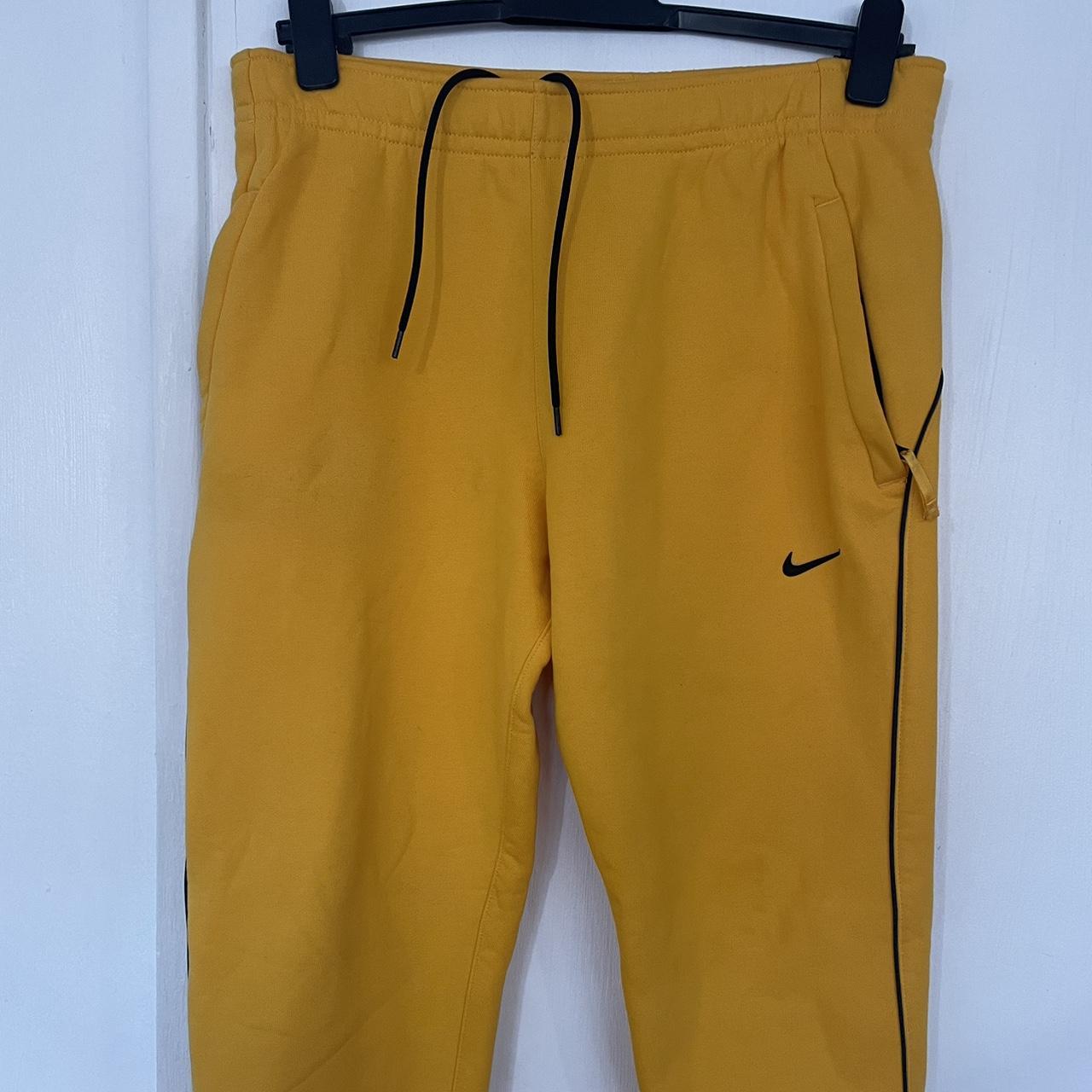 Drake Nike Nocta Fleece Pants Yellow
