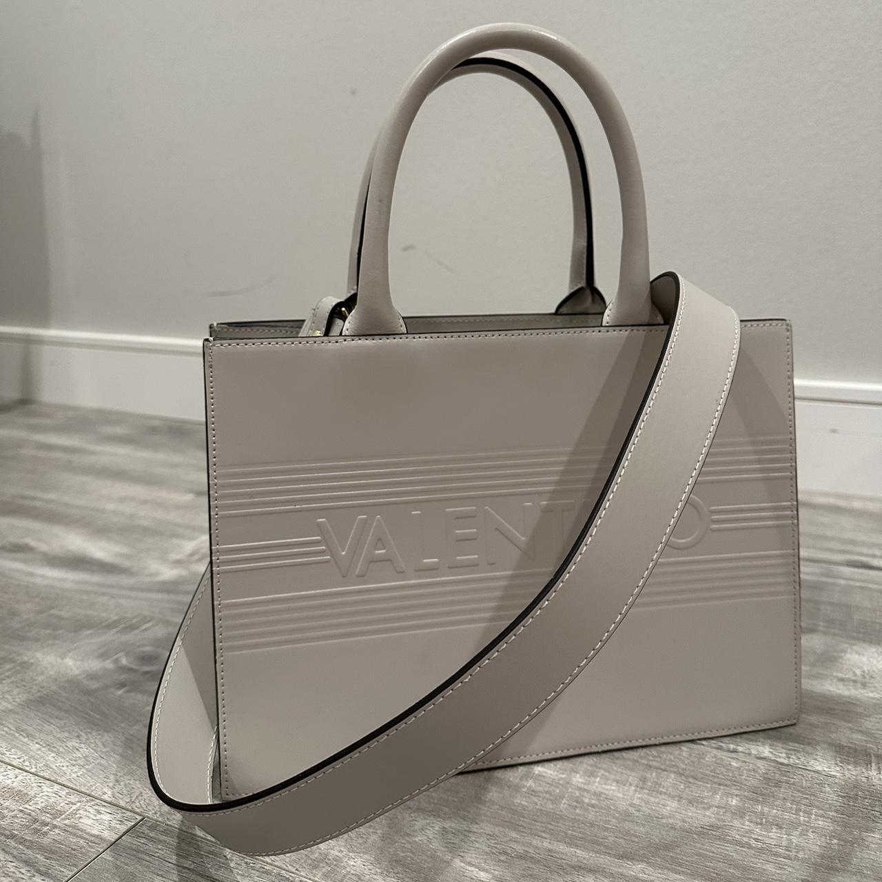 Mario Valentino store Spa women’s gray leather bag (tote, shoulder bag, or crossbody)