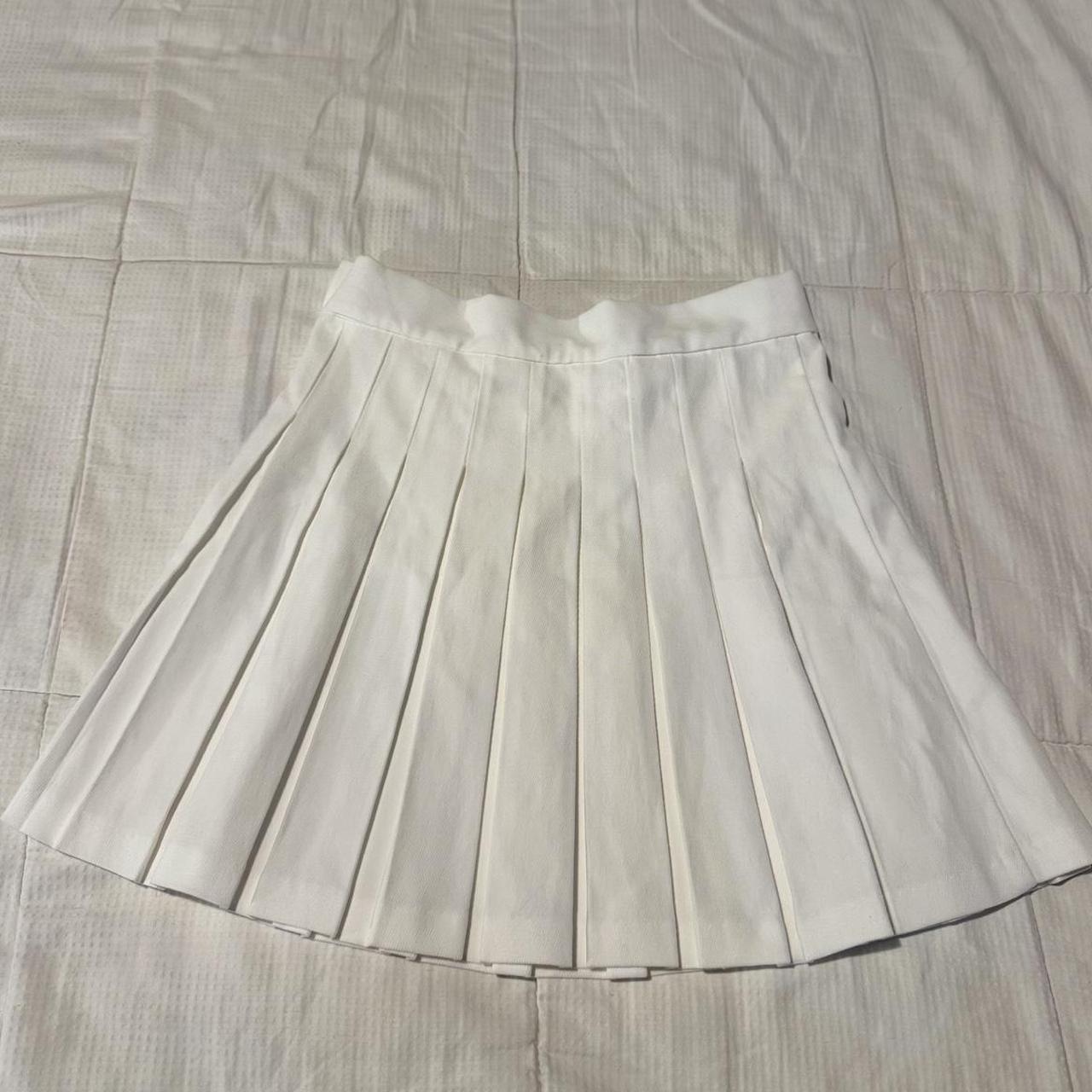 Edikted Women's Skirt - White - XS – White pleate… - image 2