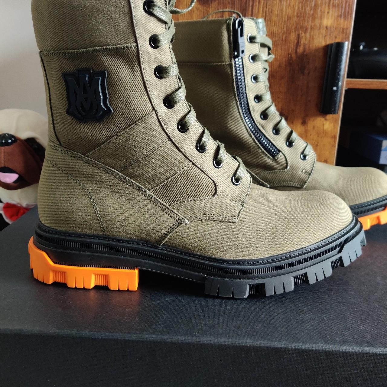 Amiri fashion combat boots