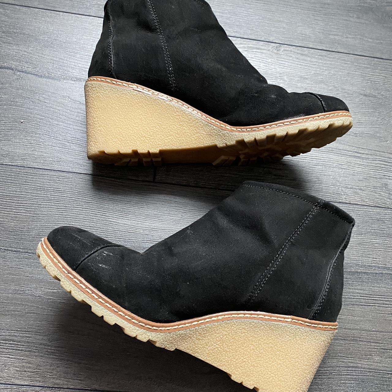 Toms avery wedge boot sale