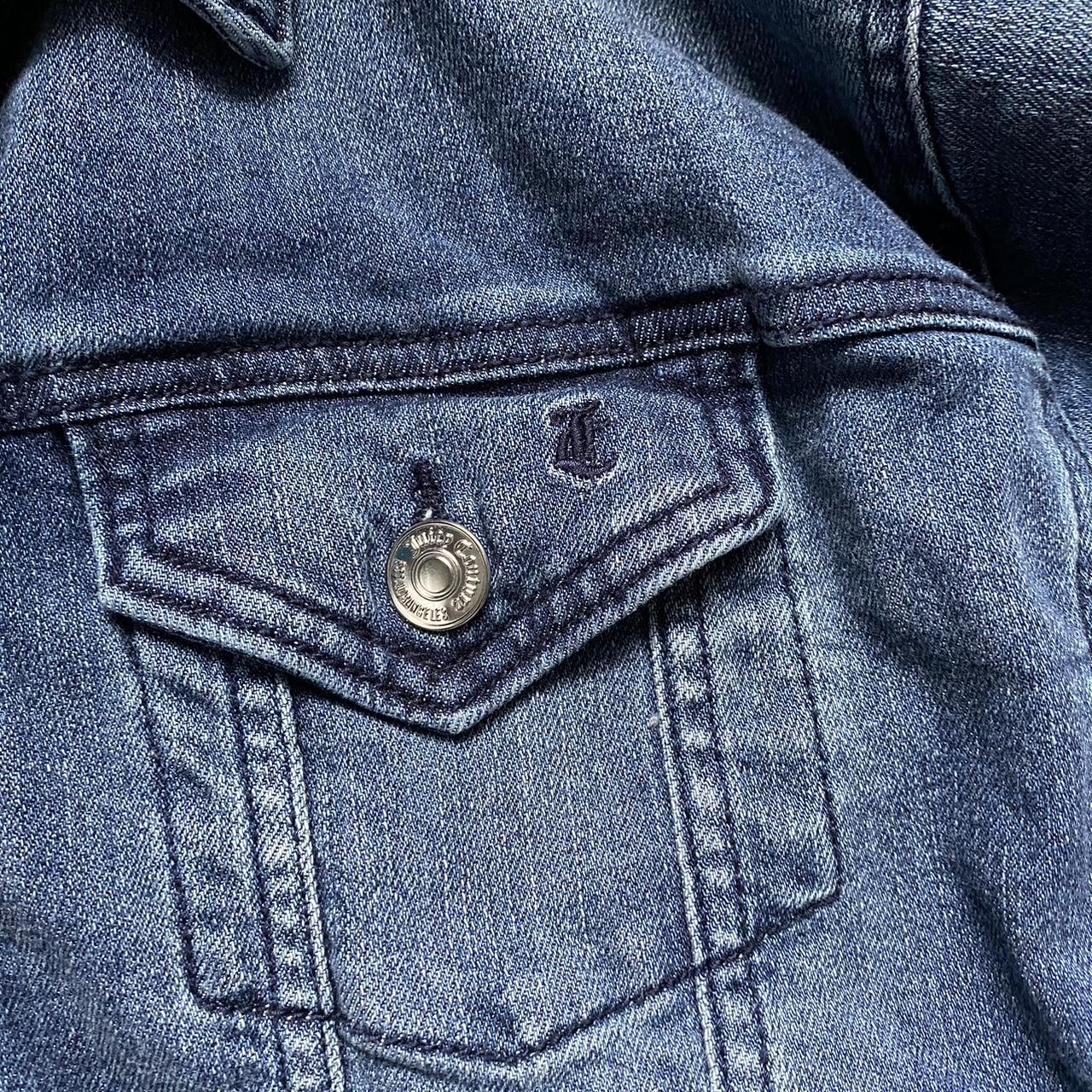 Juicy Couture Cropped Jean Jacket Button Closure | Depop