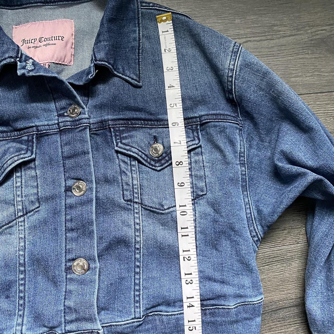 JUICY COUTURE★ジャケット JC211 Juicy Couture Cropped Jean Jacket Button Closure | Depop