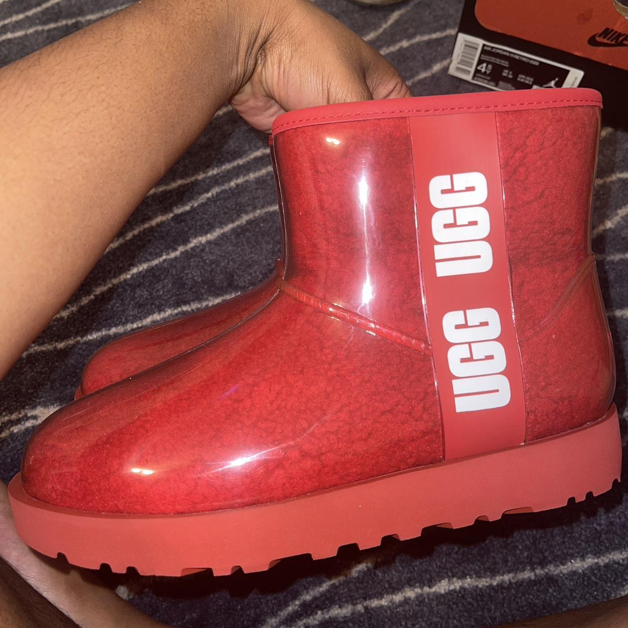 UGG classic clear mini boots, size I paid Depop